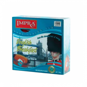 Impra,  Black Tea, English Breakfast,  2gx100