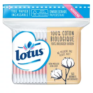 Cotons-tiges Bio x160 - LOTUS