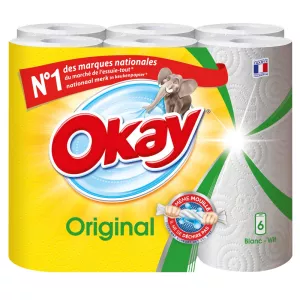 منشفة ورقية أصلية ×6 - OKAY