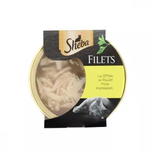 Effilés de poulet pour chat 60g - SHEBA