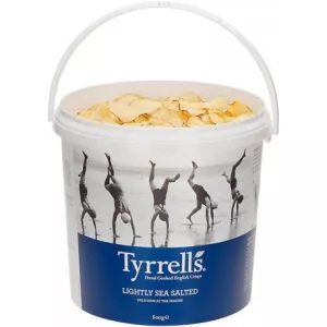 Chips De L Gumes L G Rement Sal Es Au Sel De Mer - TYRRELLS