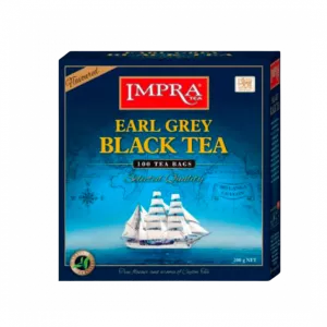 Impra,  Black Tea, Flavoured Earl Grey,  2gx25x24,