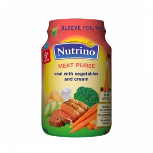 Nutrino Meat Puree - Beef With Mixed Vegetables And Cream