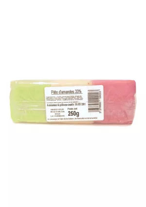 Pate D'amandes 33% Tricolore 250 G - PROFRUIT