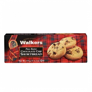 Walkers Shortbread Chocolate Chip 125gr Cx12
