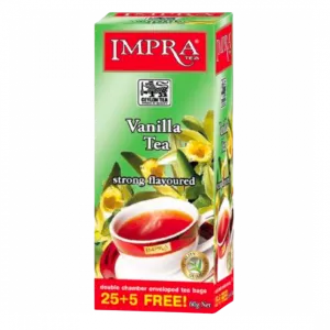 Impra Black Tea  Flavoured "vanilla" 2g X 25+5 X 20