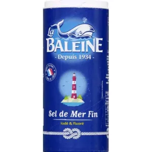 Sel Fin Iodé Et Fluoré 550g - LA BALEINE