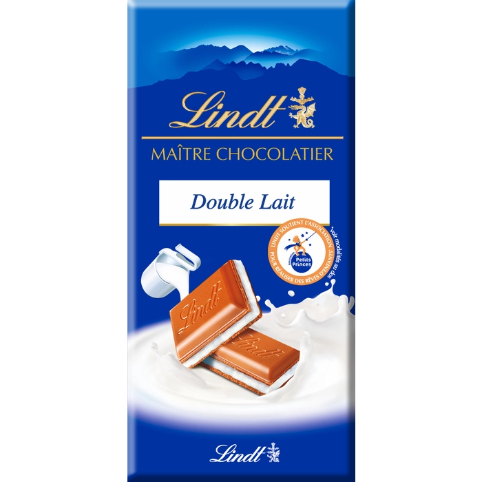 Maître Chocolatier Double Milk Tablet 100 G - LINDT