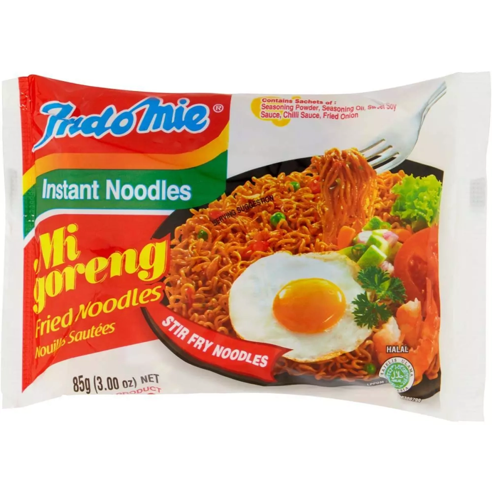 Indomie Mi Goreng Instant Noodles (40 X 80 G) Halal - Indomie