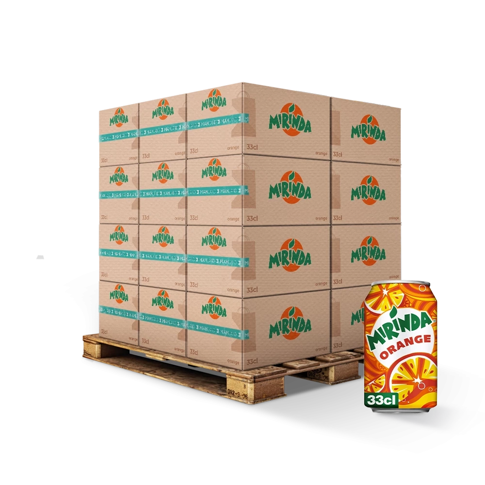 Boissons Gazeuse à L'orange 33cl - MIRINDA