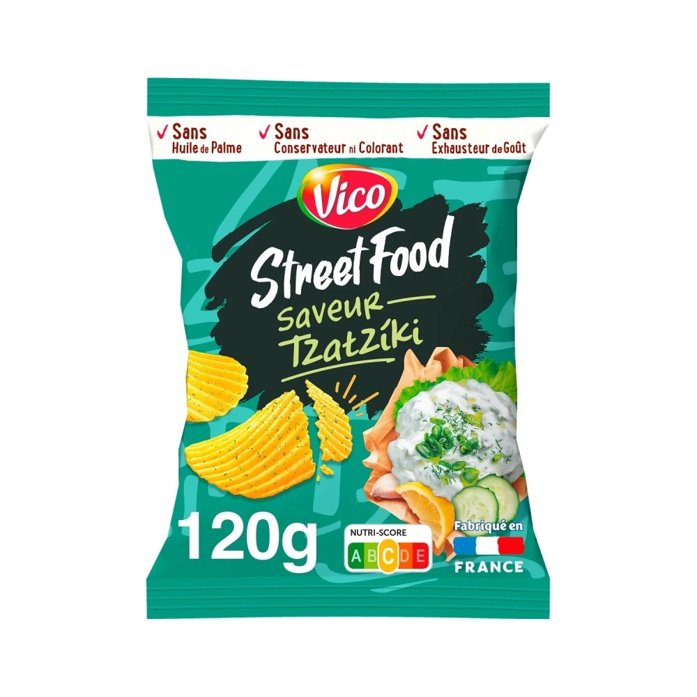 Chips Street Food Tzatzi 120g - VICO