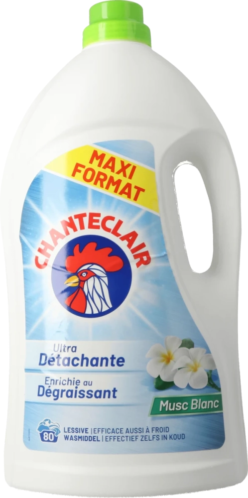 Lessive Au Musc Blanc 80 Lavages   3.6l - CHANTECLAIR